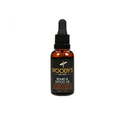 Obrázok produktu pre Woody’s Beard & Tattoo Oil Nawilżający olejek do brody i tatuaży, 30ml