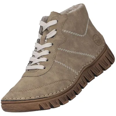 Image de Rieker Damen Stiefelette gefüttert Beige 57520-20