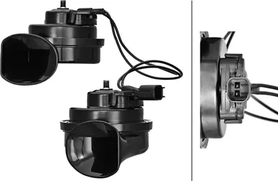 Obrázok produktu pre Klaksón 12 V 72 W 110 dBA Výškový reproduktor HELLA vhodný napr. pre FORD MONDEO