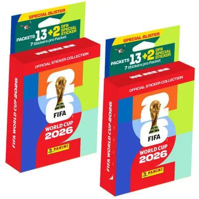 Produktbild von Fifa World Cup 2026 Sticker - WM Sammelsticker - 2 XL Blister