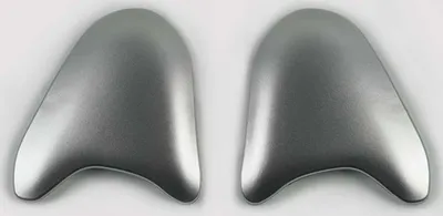 Productafbeelding van Houderset Arai Samz, Aluminium, Zilver, Open Gezichtshelmp