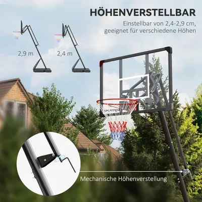 Produktbild von Basketballständer - Basketballkorb - Basketballpfosten - Basketballsystem - Basketballtor