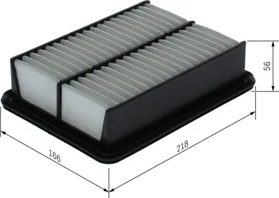 Produktbild von BOSCH F 026 400 691 Luftfilter für MAZDA CX-3 (DK)