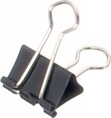 Produktbild von Maul - Papierklemme Maul 213 Foldback 25mm schwarz | Box A 12 Stück | 12 Stücke