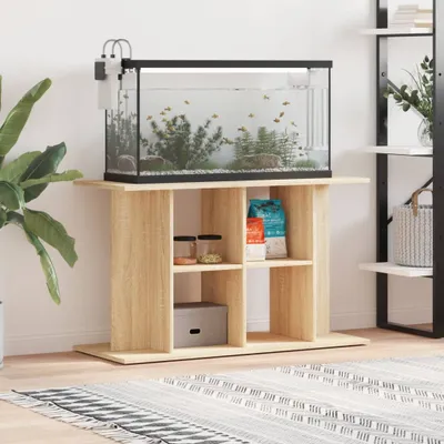 Produktbild von Möbel Aquariumständer Sonoma-Eiche 100 x 40 x 60 cm Holzwerkstoff - Sonstiges Aquarienzubehör &33606
