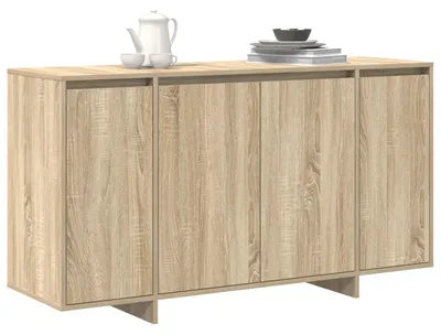 Image de Buffet vidaXL en chêne Sonoma 135 x 41 x 75 cm, aggloméré