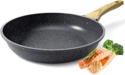 Zdjęcie produktu dla GiPP patelnia 24 cm granitowa nieprzywierająca indukcja szara