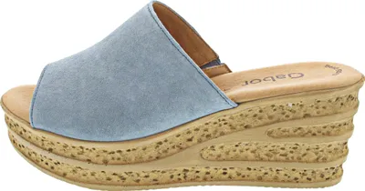 Produktbild von Gabor Comfort Pantolette Blau in Gr. 37