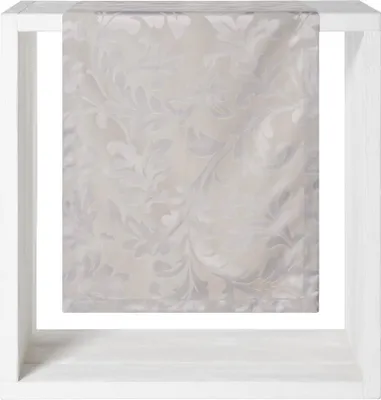 Produktbild von Lagos Tischläufer, Jacquard mit Ornamente, Stone, Größe:50 x 140 cm