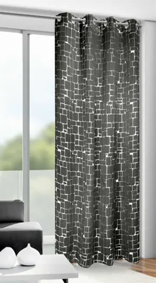 Produktbild von Ösenschal „Mauer“ -  Größe (HxB) 245x135cm grau
