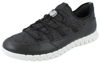 Produktbild von ECCO Gruuv Lite W Damen Sneaker schwarz Nubukleder Textil - Größe: 37