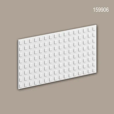 Obrázek produktu pro Profhome 159906, 3D panel na stěnu, obklad stěny, akustický panel, rozměry 80 x 40 cm
