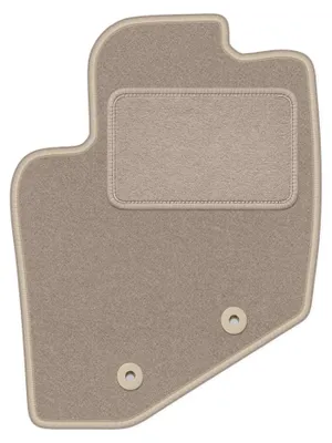 Image de Tapis conducteur en moquette pour Volvo S80 I 1998-2006 (berline) – 1 pièce, beige, sur mesure – Wielganizator LUX