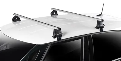 Produktbild von GREEN VALLEY 2 Aluminium-Dachträger, Befestigung für Normaldach, Montagefertig &