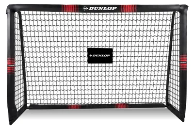 Immagine prodotto di Porta da calcio per allenamento - 180 x 120 x 60 cm - Metallo - Colori: nero e rosso - Adatta per interni ed esterni