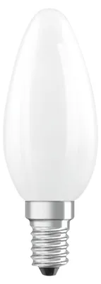 Image de Ampoule Led Flamme E14 Effet Flamme Verre Dépoli, Lumière Chaude - Ledvance Gp