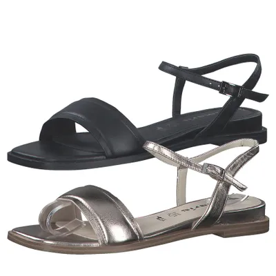 Produktbild von Tamaris Damen Sandalen Sandaletten 1-28106-28, Größe:38 EU, Farbe:Gold
