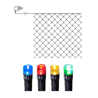 Zdjęcie produktu dla Siatka LED 3m x 3m 180 diod Multikolor