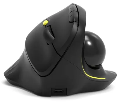 Produktbild von Port Designs 900719, rechts, Optisch, RF Wireless + Bluetooth, 1600 DPI, Schwarz