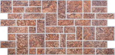 Produktbild von Dekorplatten aus PVC - Dekorative Wandpaneele mit 3D Look als Wandverkleidung - Stein Optik (1 Paneel Sparpaket 986 x 496 mm) Steinoptik Stone rustikal Wall Panel