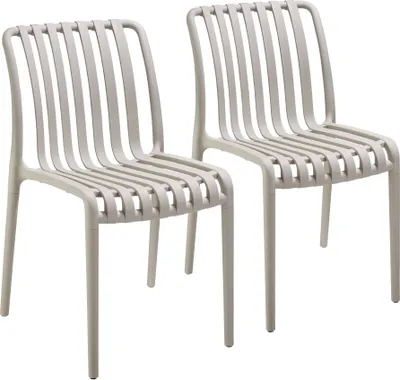 Produktbild von tectake® Gartenstühle Alcudia, wetterfest, stapelbar