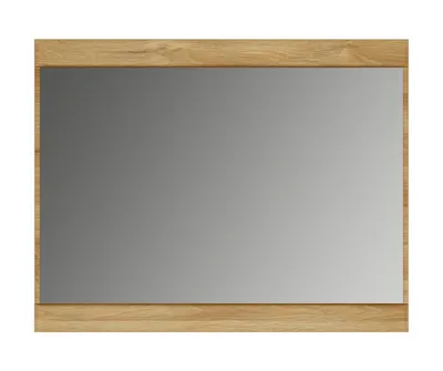 Produktbild von Wandspiegel Cortina rechteckig mit Rahmen Eiche Holznachbildung 92,8x72,7 cm