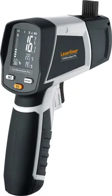 Produktbild von Laserliner CondenseSpot Pro, °C, -40 - 600 °C, Schwarz, Weiß, 1 °C, 80%, 3%
