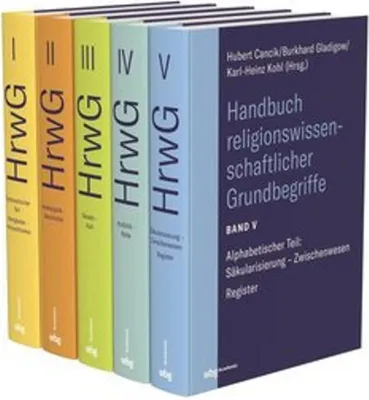 Obrázek produktu pro Handbuch religionswissenschaftlicher Grundbegriffe (HrwG). 5 Bände