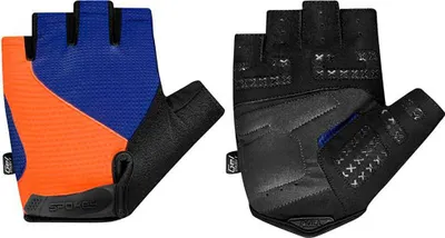 Zdjęcie produktu dla Spokey EXPERT Rękawiczki kolarskie męskie, niebiesko-pomarańczowe, rozmiar. XL