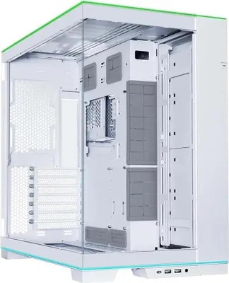 Produktbild von Lian-Li O11D EVO RGB PC-Tower mit gehärtetem Glas USB 3.0 Weiß