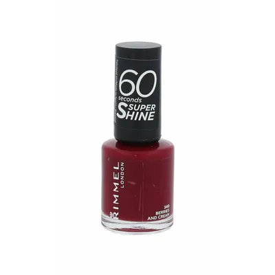 Immagine prodotto di Rimmel London 60 Seconds Super Shine Nail Lacquer 340 Berries And Cream