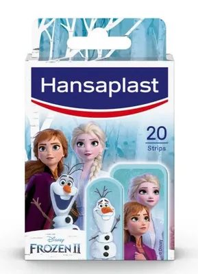 Productafbeelding van Hansaplast Pleister strip frozen (20 stuks)