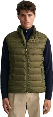 Image de Gant Light Down - Gilet léger vert M Homme vert M
