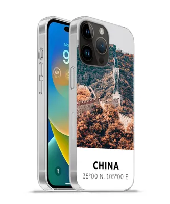 Produktbild von MuchoWow® Handyhülle Schutzhülle Hülle für Apple iPhone 14 Pro Max China - Große Mauer - Herbst - Asien Silikon Softcase Handy Hülle - Hardcover
