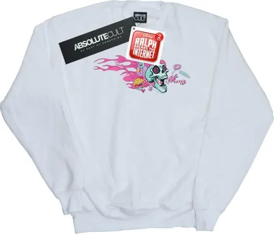Produktbild von Disney - "Wreck It Ralph" Sweatshirt für Herren BI48489 (XXL) (Weiß)