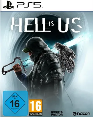 Cover art for the video game 'Hell is Us' on PS5.