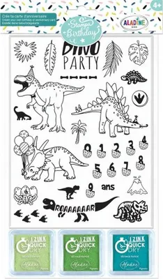 Obrázok produktu pre Razítka Stampo Birthday - dinosauři