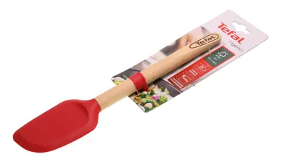 Image de TEFAL Maryse Ingenio - bois de hêtre et silicone platine - 29,5 cm