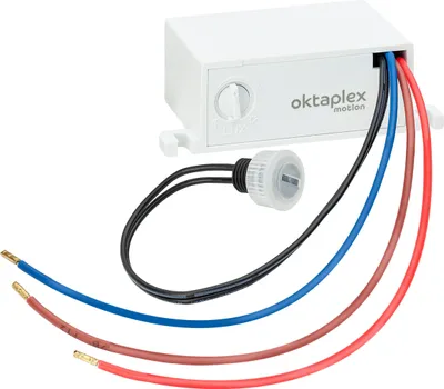 Produktbild von Oktaplex Einbau Dämmerungssensor IP65 einstellbare Dämmerungsschwelle Dämmerungsschalter 230V LED geeignet