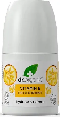 Obrázek produktu pro Dr.Organic Přírodní deodorant s Vitamínem E bez hliníkových solí a alkoholu (50ml), 28753