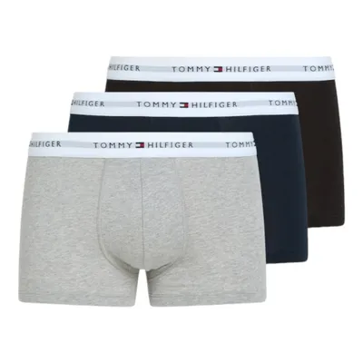 Immagine prodotto di Boxer uomo TH TOMMY HILFIGER confezione 3 pezzi elastico a vista cotone elasticizzato underwear articolo UM0UM02761 TRUNK 3P, M - Waist cm 86-91 / Waist inch 34-36, Cotone 95%,Spandex 5%