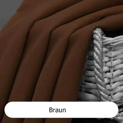 Produktbild von Braun 140x240 Vorhang ÖSEN Gardine Dekoschal Deko ÖSENSCHAL Modern Curtain