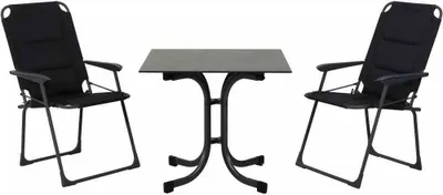 Produktbild von Siena Garden Camping Set 3tlg 2x Sessel 1x Tisch