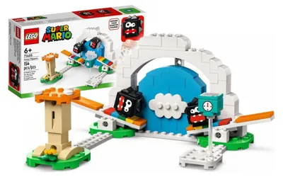 Zdjęcie produktu dla LEGO Super Mario Salta Fuzzy’ego — zestaw rozszerzający, Zestaw do budowania, 6 lat(a), Plastik, 0 szt., 232 g