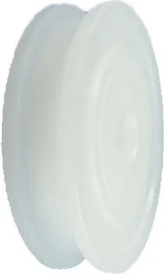 Immagine prodotto di Carrucola a fune in poliammide d= 60 mm per fune da 8 mm; carrucole a profilo in plastica con cuscinetto liscio (C60/8)