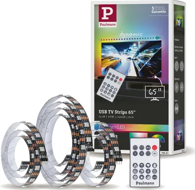 Immagine prodotto di Paulmann EntertainLED USB Striscia LED illuminazione TV 65 pollici