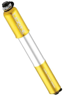 Produktbild von Lezyne Alloy Drive, Handluftpumpe, Fahrrad, Gold, Silber, I-Typ-Griff, 6,2 bar, Aluminium