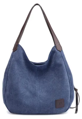 Image de Elzusha - Sac cabas en toile vintage pour femmes