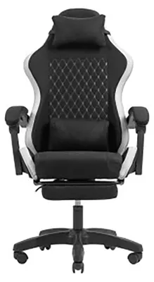 Produktbild von Mars Gaming MGC-X Fabric, PC-Gamingstuhl, 120 kg, Gepolsterter Sitz, Gepolsterte Rückenlehne, 190 cm, Schwarz