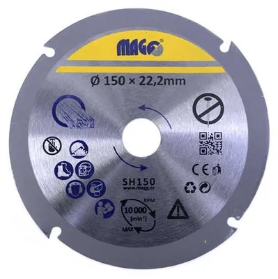 Obrázek produktu pro Řezný kotouč na dřevo 150mm